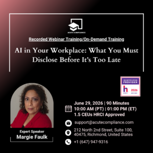 AI in Your Workplace: What You Must Disclose Before It's Too Late