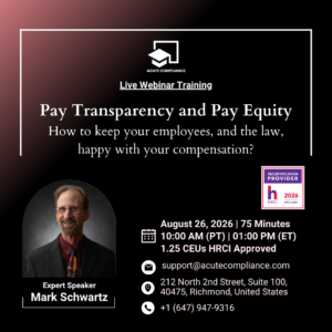 Pay Transparency and Pay Equity How to keep your employees, and the law, happy with your compensation?